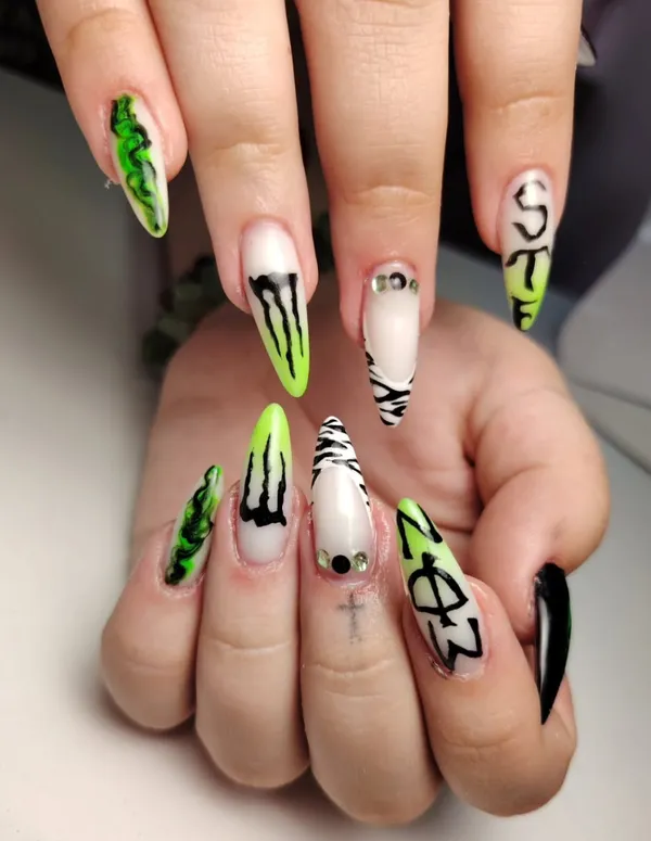 Neon zelena
